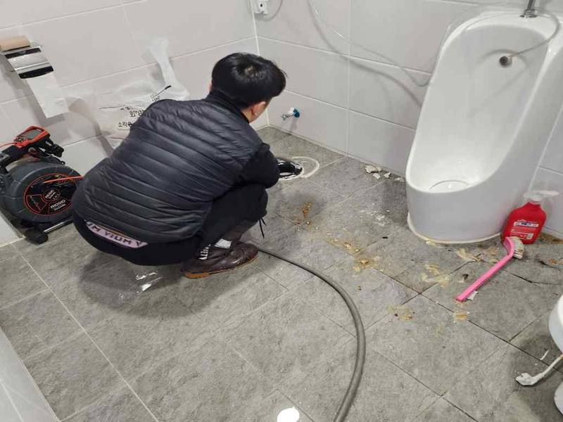 강북구 소변기·상가 배관 작업사례 10